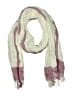 Unbranded Burgundy White Scarf One size - photo 1
