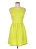 Assorted Brands Solid Green Casual Dress Size M - photo 1