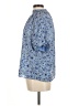 Ann Taylor LOFT Paisley Blue Short Sleeve Blouse Size M - photo 5