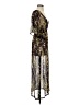 Sofia by Sofia Vergara 100% Polyester Paisley Gold Black Cocktail Dress Size S - photo 4