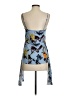Tibi 100% Silk Blue Sleeveless Silk Top Size 0 - photo 2