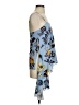 Tibi 100% Silk Blue Sleeveless Silk Top Size 0 - photo 4