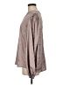 She + Sky 100% Polyester Metallic Brown Long Sleeve Blouse Size M - photo 5