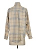 Z Supply Plaid Tan Long Sleeve Button-Down Shirt Size XS - photo 2