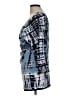 Glima Print Blue Cocktail Dress Size L - photo 5