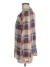 Joie Plaid Brown Long Sleeve Button-Down Shirt Size M - photo 5