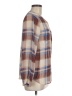 Joie Plaid Brown Long Sleeve Button-Down Shirt Size M - photo 4