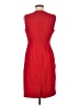 Calvin Klein Solid Red Cocktail Dress Size 6 - photo 2