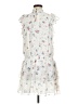 1.State 100% Polyester Floral White Casual Dress Size M - photo 2