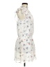 1.State 100% Polyester Floral White Casual Dress Size M - photo 4
