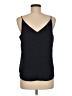 Express Outlet 100% Polyester Black Sleeveless Top Size M - photo 2