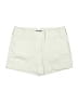 Express Solid Ivory Khaki Shorts Size 6 - photo 1