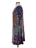 MSK Paisley Blue Casual Dress Size S - photo 5