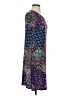 MSK Paisley Blue Casual Dress Size S - photo 4