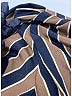 Christian Dior 100% Polyester Stripes Brown Vintage Blouse Size 14 - photo 13