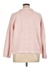 Claudia D. 100% Polyester Solid Pink Turtleneck Sweater Size XL - photo 2