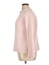 Claudia D. 100% Polyester Solid Pink Turtleneck Sweater Size XL - photo 5