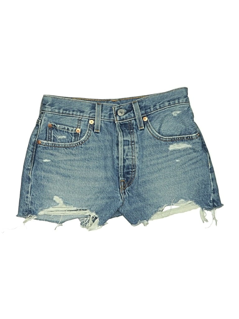 Pre-owned Levi's Denim Shorts In Blue