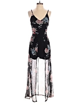 chinese dress ladies Gold Celestina Draped Maxi Dress