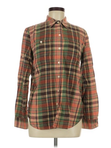 Lauren Jeans Co. Long Sleeve Button-Down Shirt (view 1)