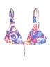 Unbranded Paisley Blue Swimsuit Top Size L - photo 1