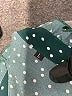 Unbranded 100% Polyester Polka Dots Teal Casual Dress Size L - photo 7