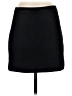 Express 100% Polyester Solid Black Casual Skirt Size 4 - photo 1