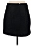 Express 100% Polyester Solid Black Casual Skirt Size 4 - photo 2