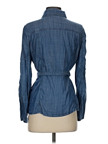White House Black Market Long Sleeve Button-Down Shirt (view 2)
