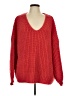 Unbranded 100% Polyester Red Pullover Sweater Size L - photo 1