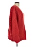 Unbranded 100% Polyester Red Pullover Sweater Size L - photo 4
