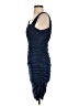 Bebe Blue Cocktail Dress Size S - photo 5
