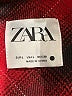 Zara Plaid Red Jacket Size L - photo 6
