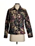 New Directions 100% Polyester Floral Purple Jacket Size S - photo 1