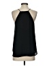 Ann Taylor LOFT 100% Polyester Black Sleeveless Blouse Size S - photo 2