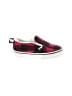 Vans Plaid Red Sneakers Size 9 (kids) - photo 1