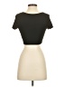 Shein Black Short Sleeve T-Shirt Size 4 - photo 2