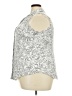 Torrid Silver Sleeveless Button-Down Shirt Size 3X Plus (3) - photo 5