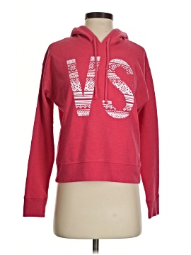 Sweat-shirt Victoria's Secret ROSE (Femme, Taille M, Rouge/or) - 1/4 Zip, Manches Longues