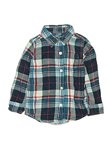 Baby Gap Outlet Long Sleeve Button-Down Shirt (view 1)