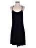 Unbranded Solid Black Casual Dress Size 00 - photo 1
