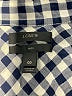 J.Crew Checkered-gingham Blue Long Sleeve Button-Down Shirt Size 00 - photo 7