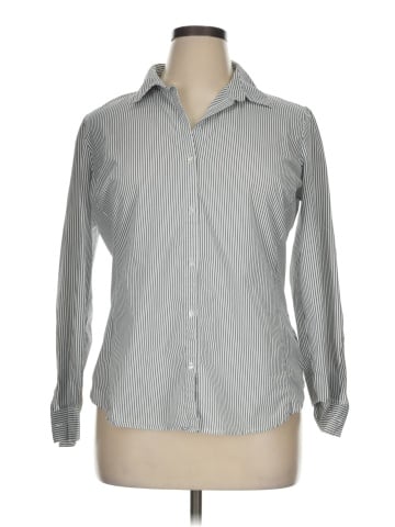 Worthington Long Sleeve Button-Down Shirt (view 1)