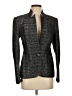 Rebecca Minkoff Metallic Tweed Black Blazer Size 2 - photo 1
