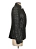 Rebecca Minkoff Metallic Tweed Black Blazer Size 2 - photo 4