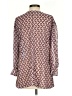 Reborn 100% Polyester Brown 3/4 Sleeve Blouse Size S - photo 2
