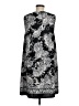 Apt. 9 Paisley Black Silver Casual Dress Size M - photo 2
