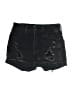Hollister Stars Black Denim Shorts Size 23 waist - photo 1