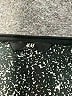 H&M 100% Polyester Stars Gray Black Casual Dress Size L (estimated) - photo 7