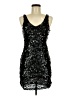 Assorted Brands 100% Polyester Stars Black Cocktail Dress Size M - photo 1